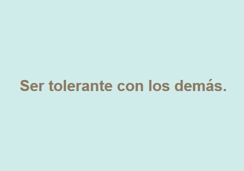 tolerante demas