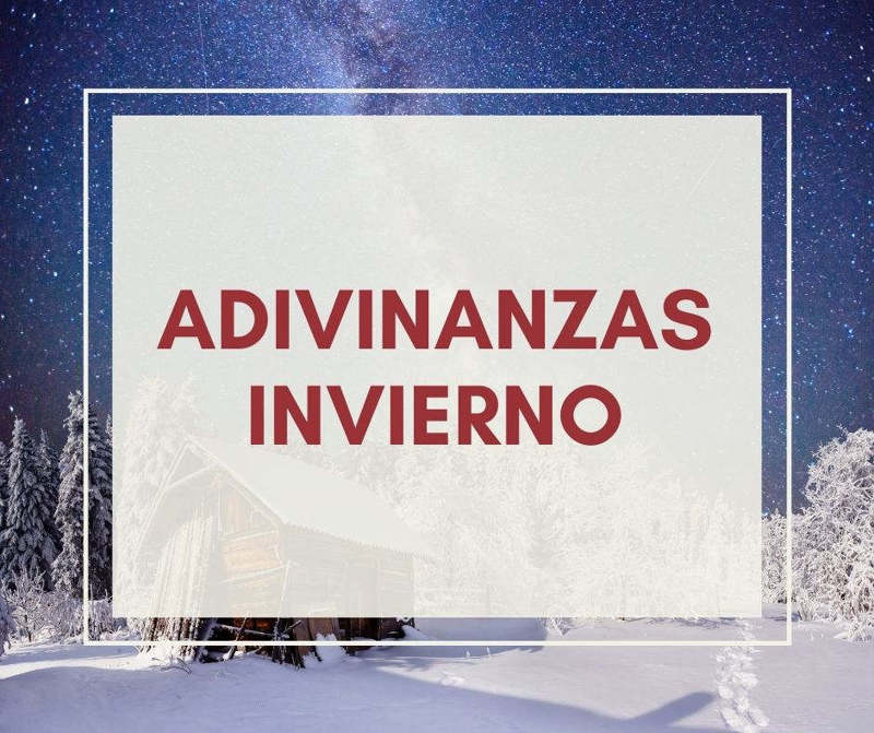 adivinanzas invierno, acertijos