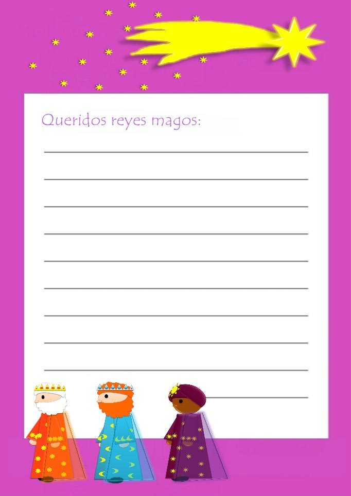 Cartas para los Reyes Magos