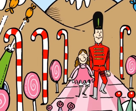 cuento cascanueces, video cuento navidad