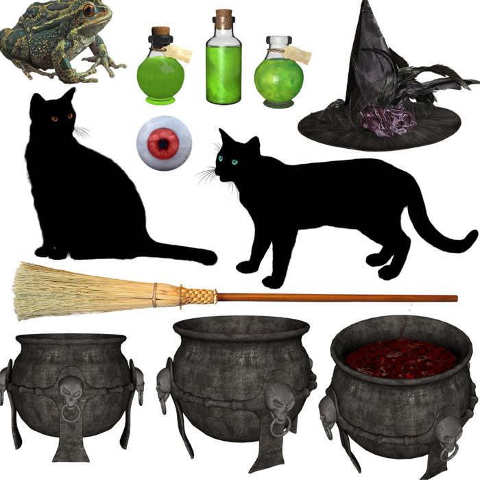 Cuentos halloween, cuentos sobre gatos negros, pócimas, escobas mágicas