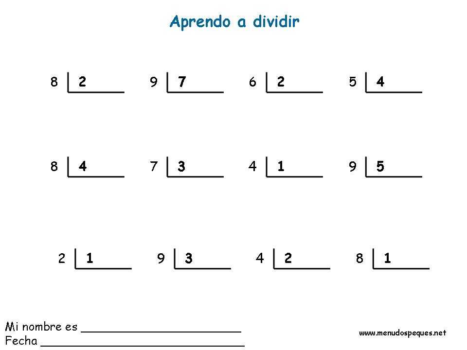 01 divisiones