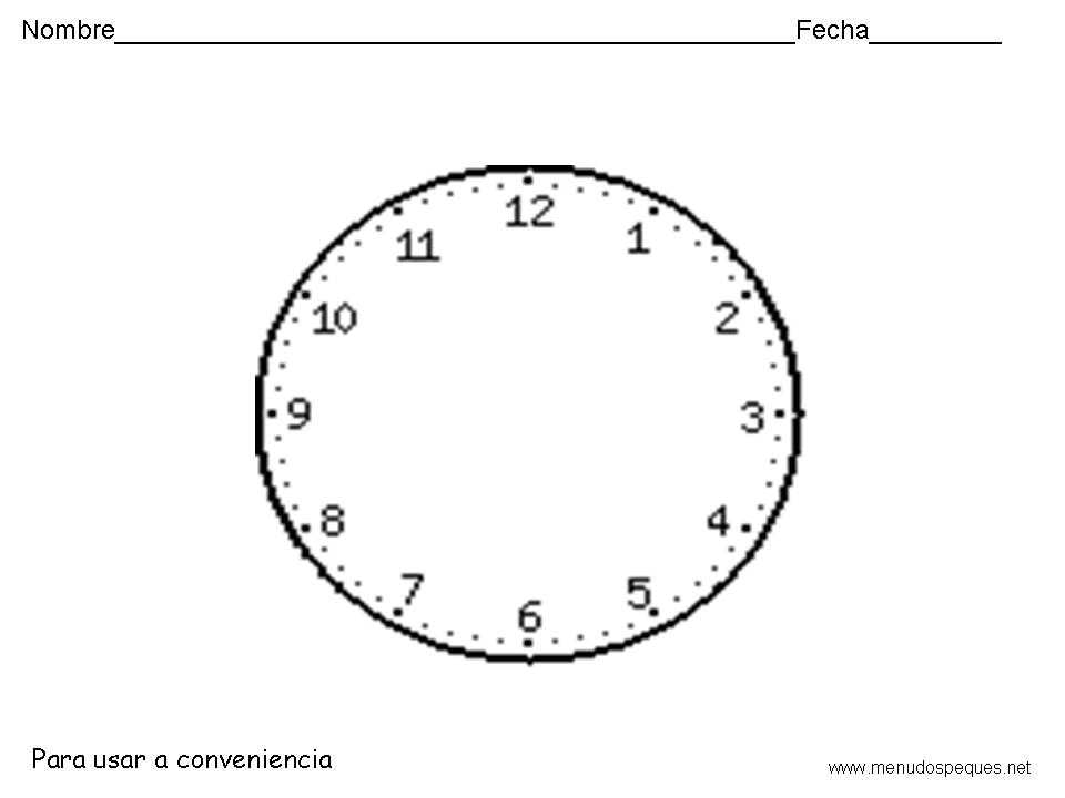 15 reloj hora