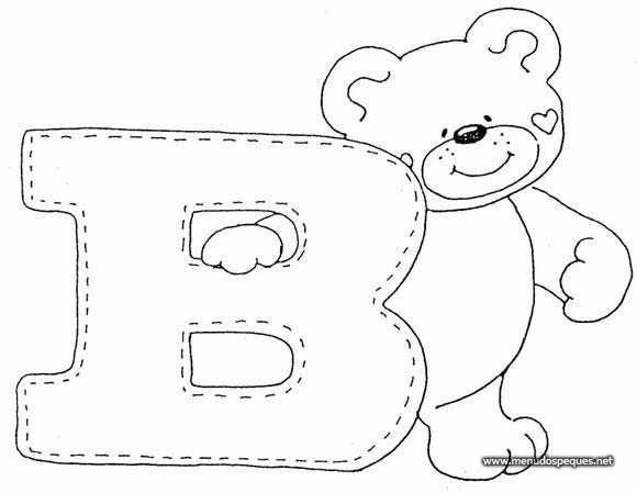 letra b oso
