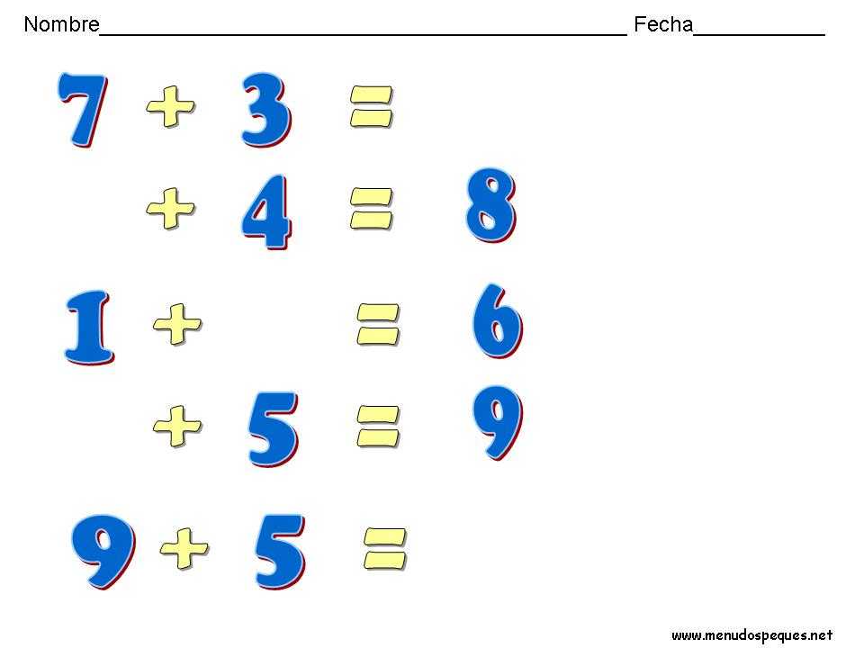 29 sumas restas