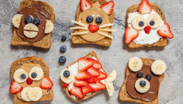 merienda infantil, alimentación