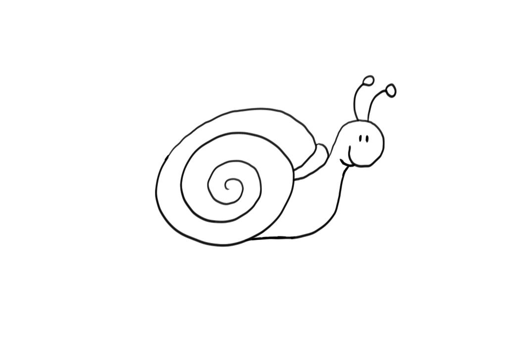 Colorear dibujo Caracol