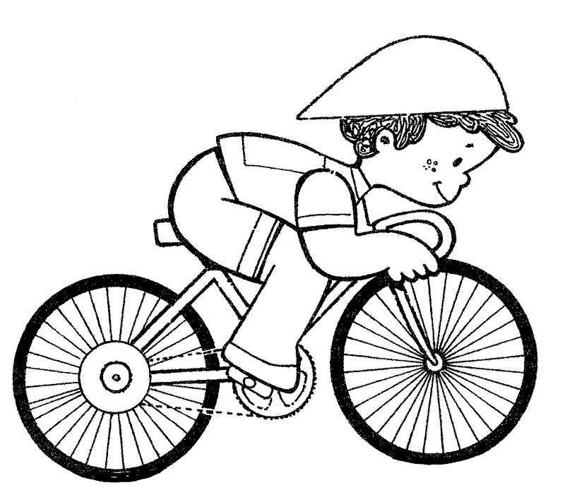Dibujo ciclista