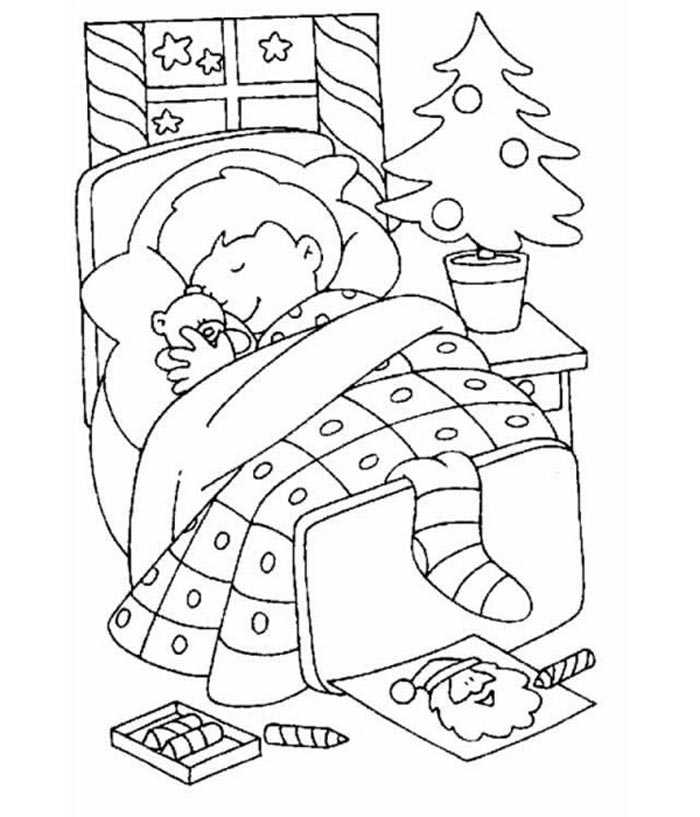 Dibujos para colorear Navidad