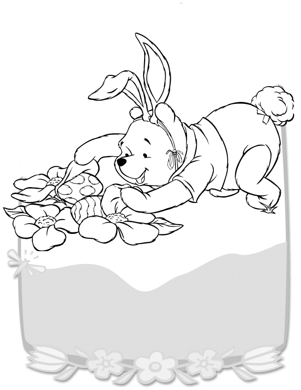 Dibujos de Winnie the Pooh para colorear