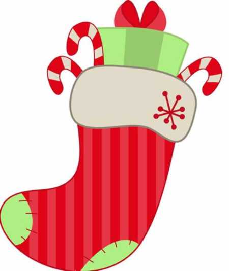 Calcetín de Navidad con fieltro - Manualidades infantiles