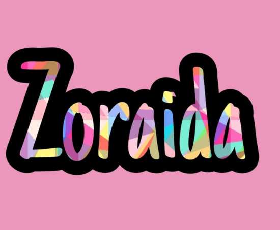 zoraida nombre