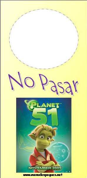 avisadores para puertas de Planet 51