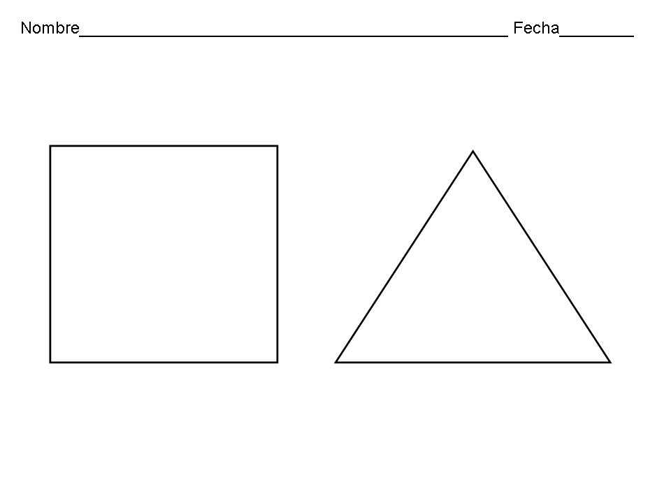 fichas infantiles, fichas para primaria, ejercicios, fichas didácticas, formas geométricas,