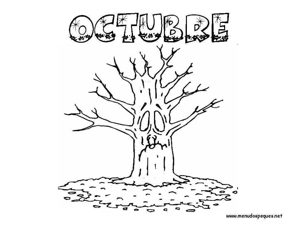 colorear octubre