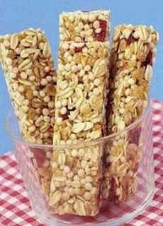 hacer barritas de cereales, recetas vegetarianas