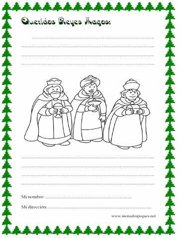 Carta para los Reyes Magos