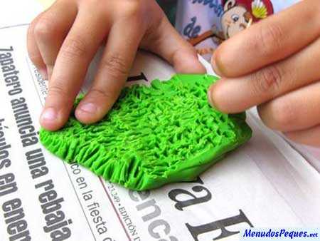 plastilina casera, manualidades con plastilina