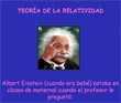Teoría de la Relatividad