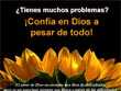 Confía en Dios a pesar de todo