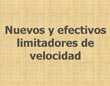 Limitadores de Velocidad