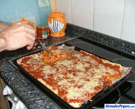 Pizza Barbacoa con Pan de Molde, pizza casera, piza