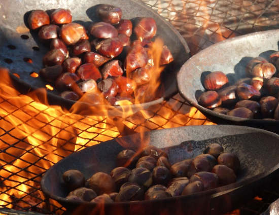 fiesta de san Andrés, Tenerife, castañada