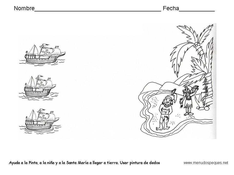 fichas día de la hispanidad