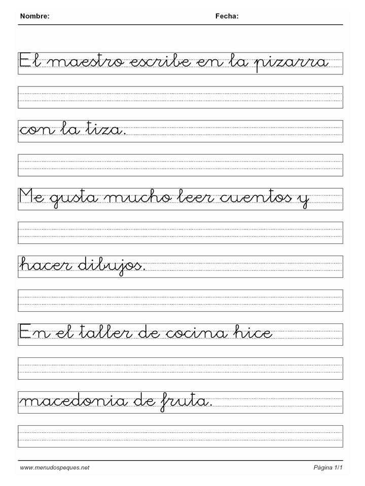 Ficha caligrafía 54