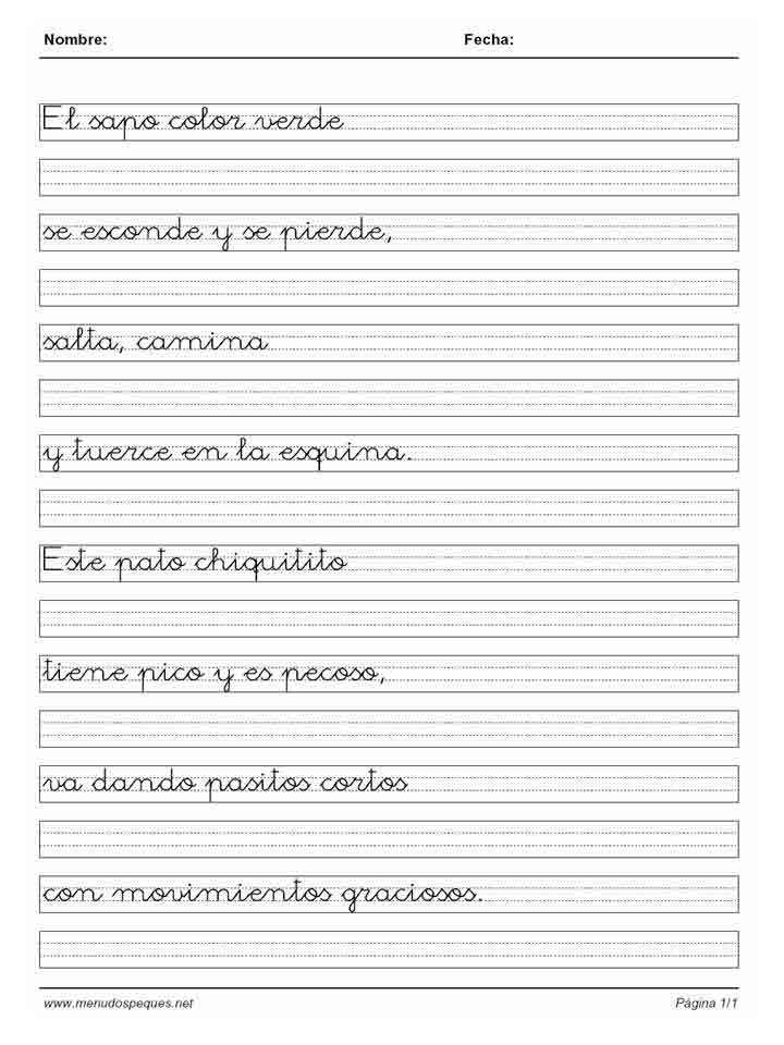 Ficha caligrafía 60