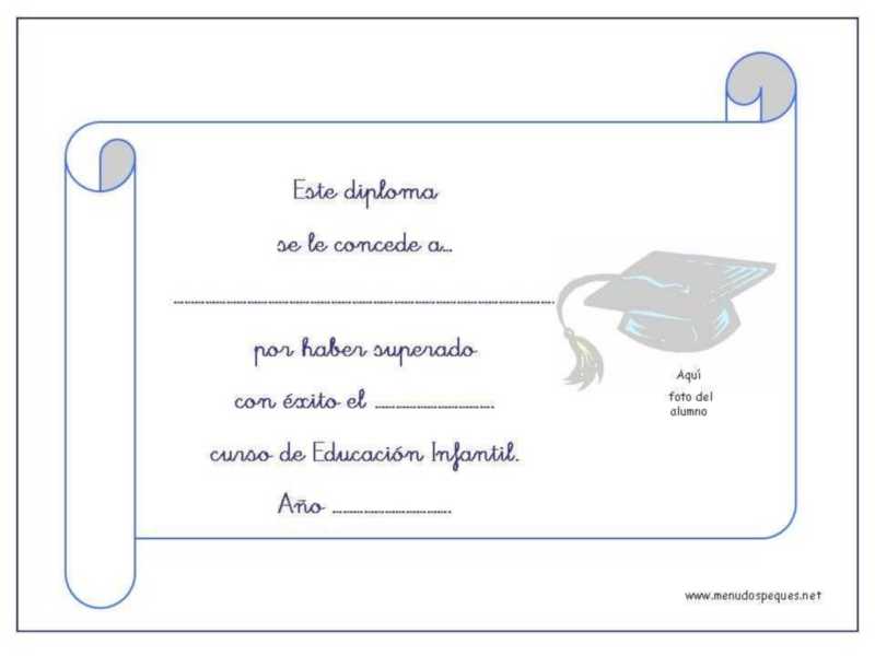 Diplomas para fin de curso 02