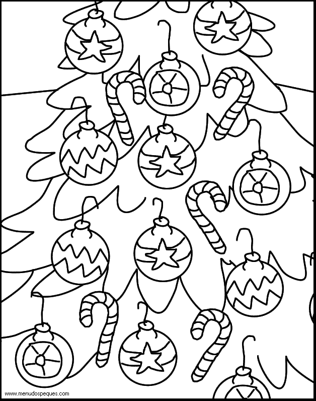 Colorear navidad, dibujos navidad, láminas navidad, árboles de navidad, árbol de navidad, abeto de navidad