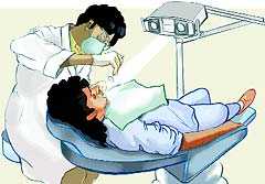 examen dental, dentista