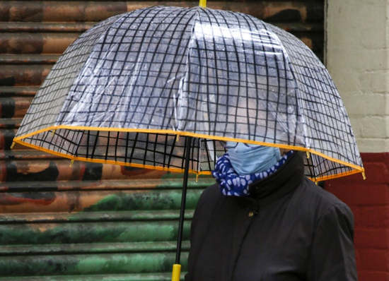 coronavirus, covid 19, mascarillas, lluvia