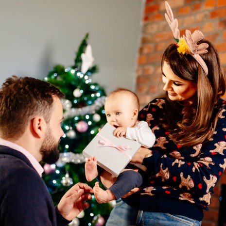 Ideas para la primera Navidad del bebé 