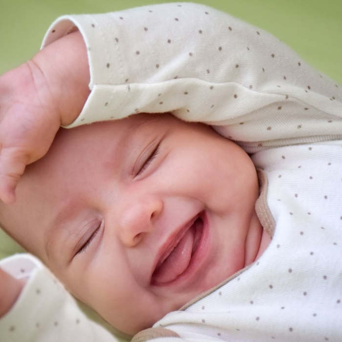 Sonrisa del bebé: ¿Cuándo comienza a sonreír el bebé?