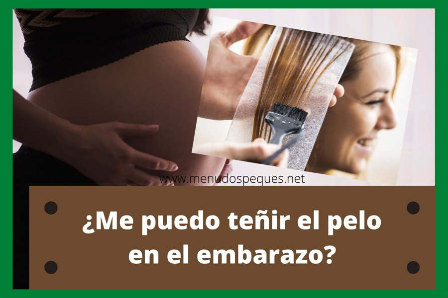 Estoy embarazada. ¿Puedo teñir mi pelo?