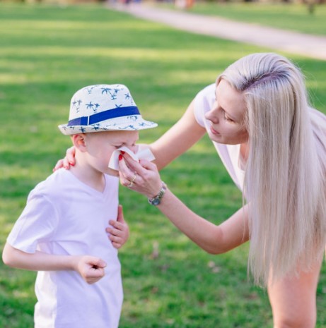 ¿Cuándo preocuparse por un sangrado nasal en niños?