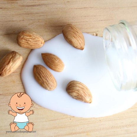 ¿Cuándo puede tomar leche de almendras el bebé?