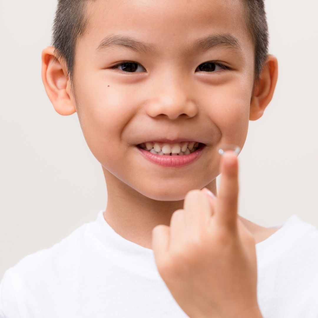 Uso de lentillas en niños