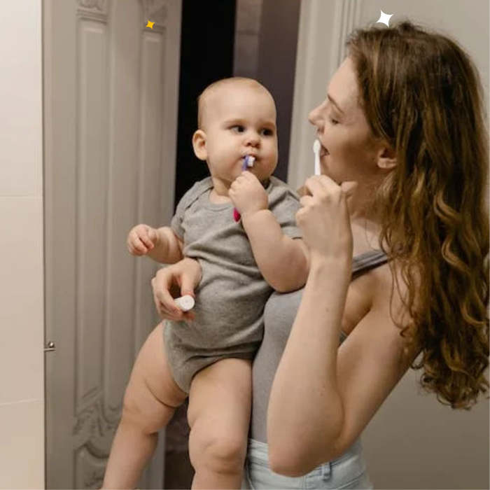 Cuándo y cómo usar pasta dental en bebés para prevenir la caries