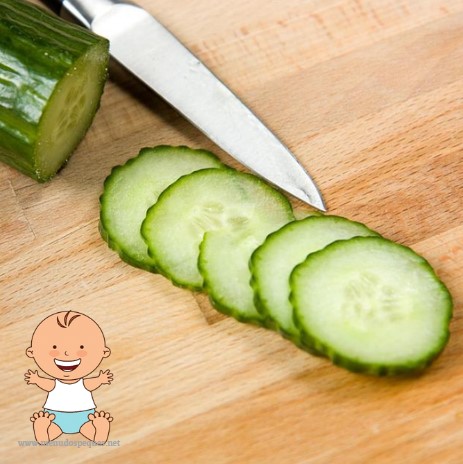 ¿Cuándo pueden comer pepino los bebés?
