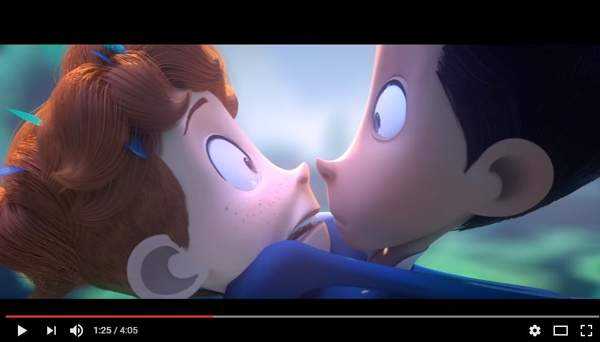 Latidos del corazón. Amor entre dos niños